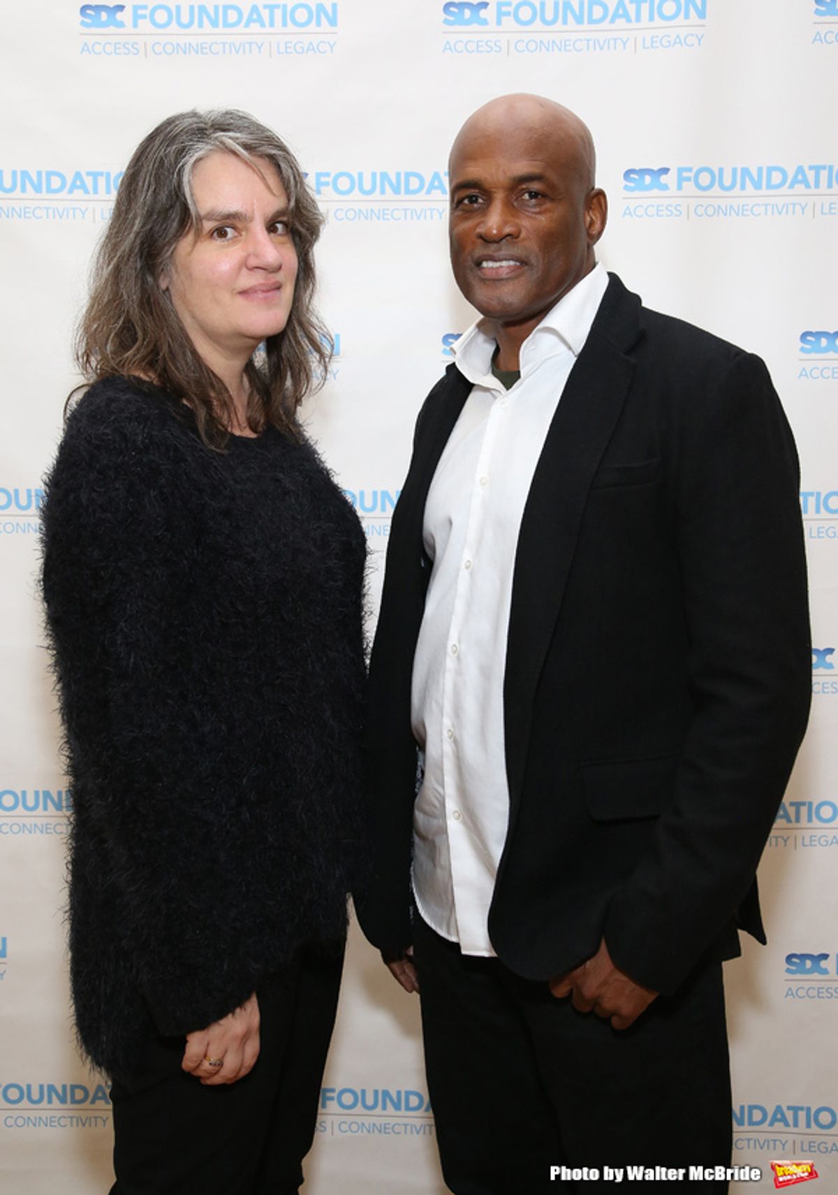 Pam McKinnon and Kenny Leon at 