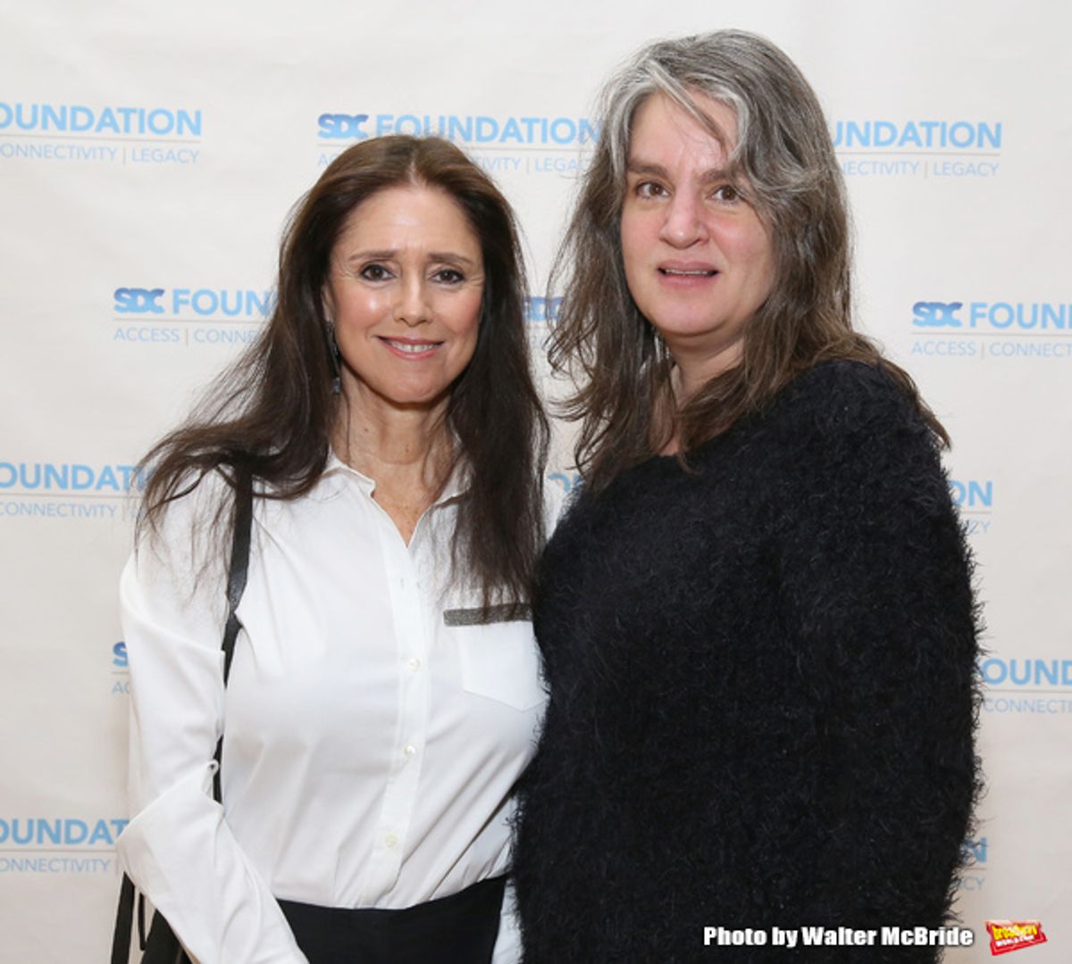 Julie Taymor and Pam McKinnon at 