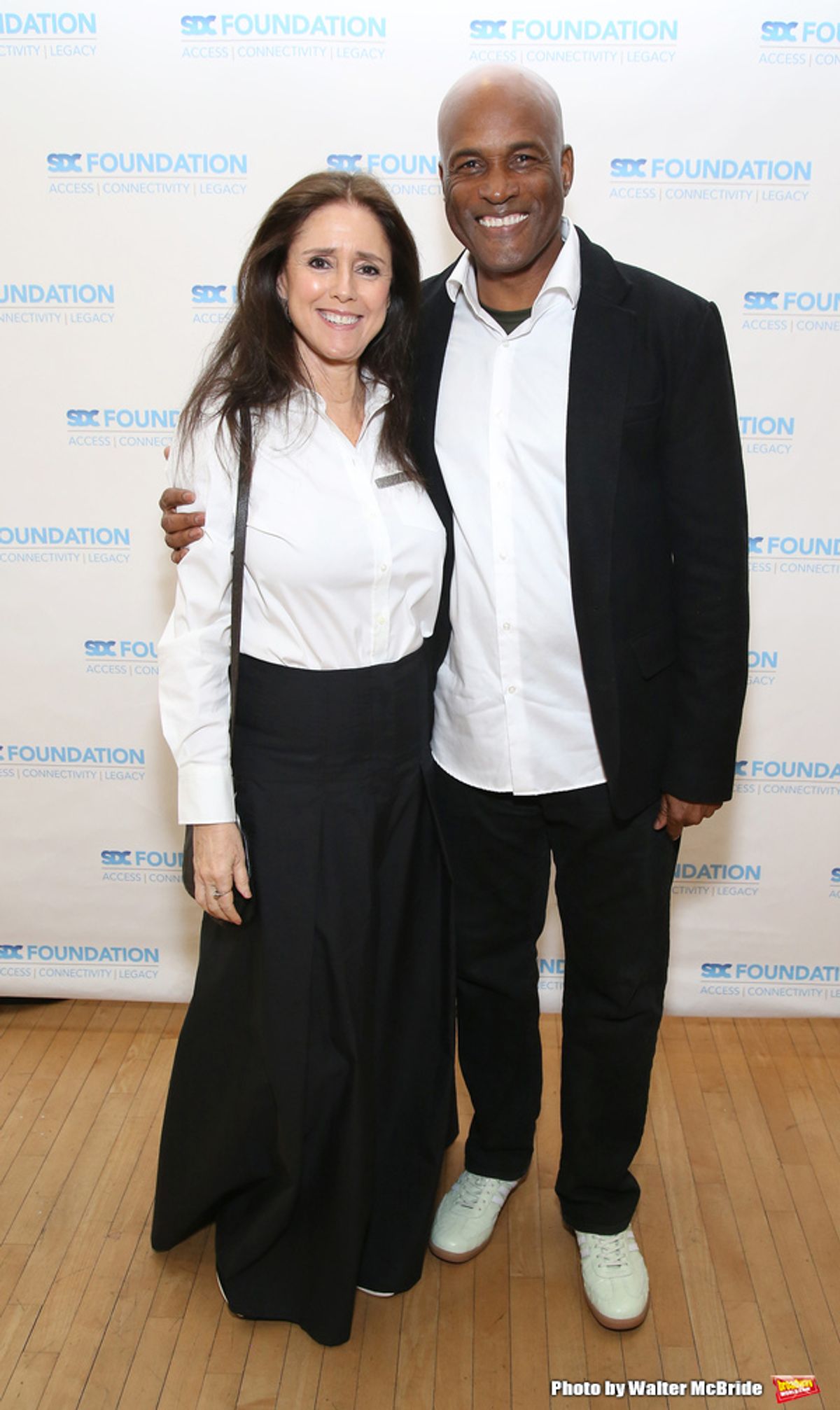 Julie Taymor and Kenny Leon at 