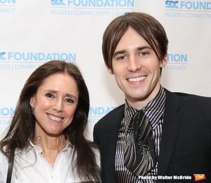 Julie Taymor and Reeve Carney @ BroadwayWorld Julie Taymor and Reeve Carney Photo