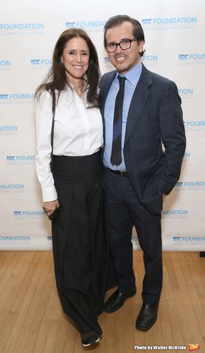 Julie Taymor and John Leguizamo  Photo