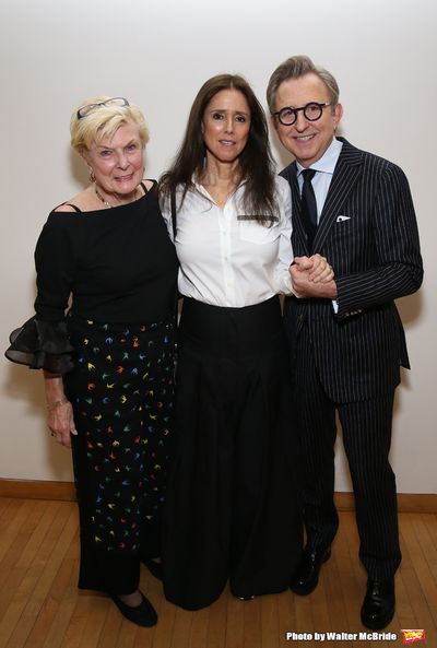 Nelle Nugent, Julie Taymor and Thomas Schumacher Photo