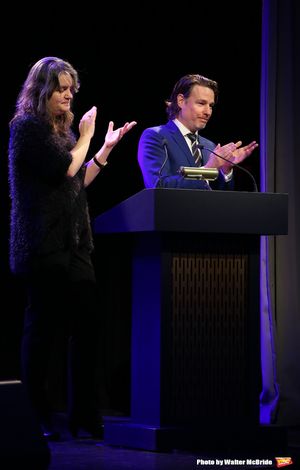 Pam McKinnon and Ethan McSweeney @ BroadwayWorld Pam McKinnon and Ethan McSweeney Photo