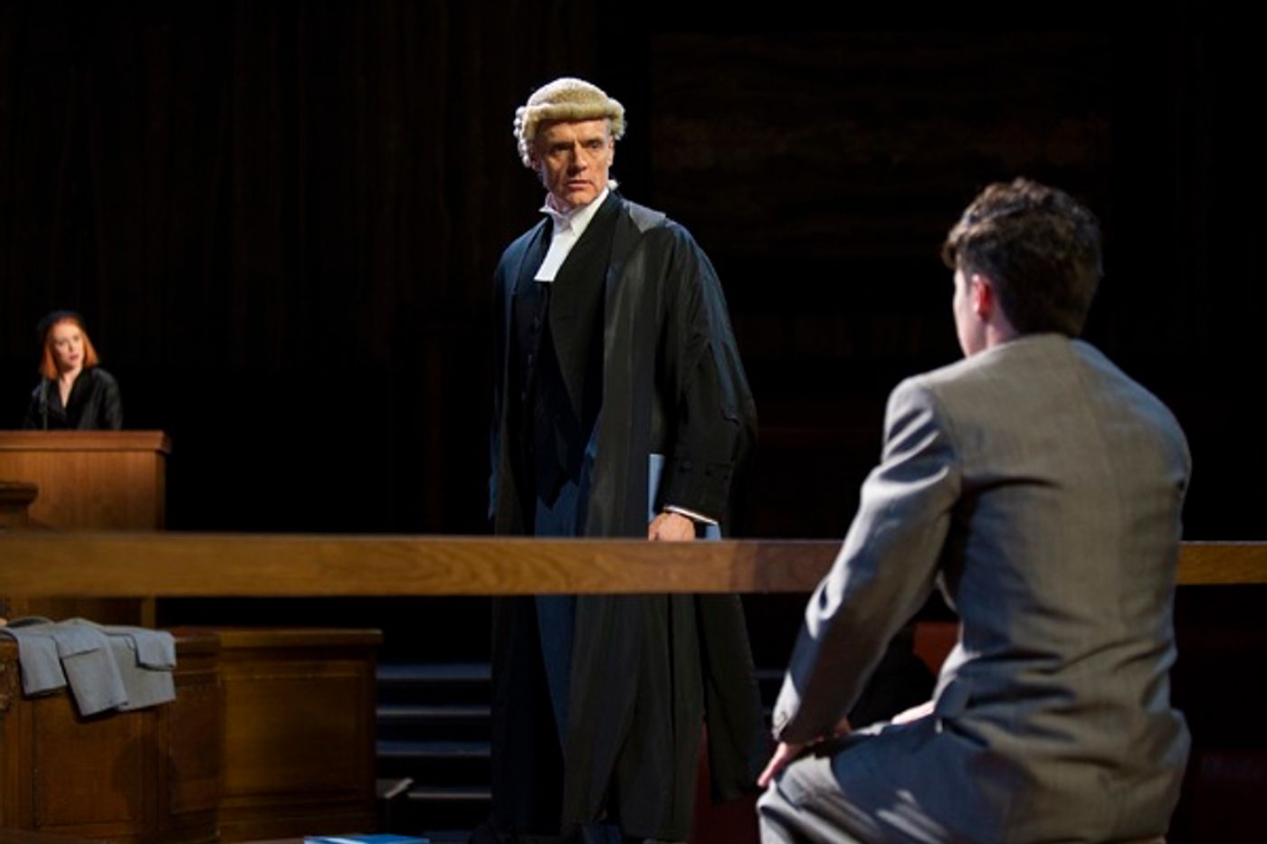 Photo Flash: First Look at Harry Reid and the New Cast of the Olivier Award Nominated WITNESS FOR THE PROSECUTION  Image