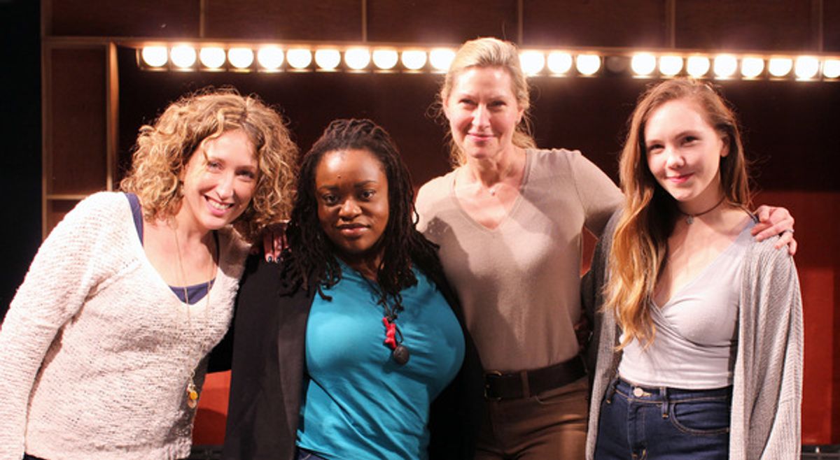 Courtney Balan, Allyson Kaye Daniel, Luba Mason, Celeste Rose at 