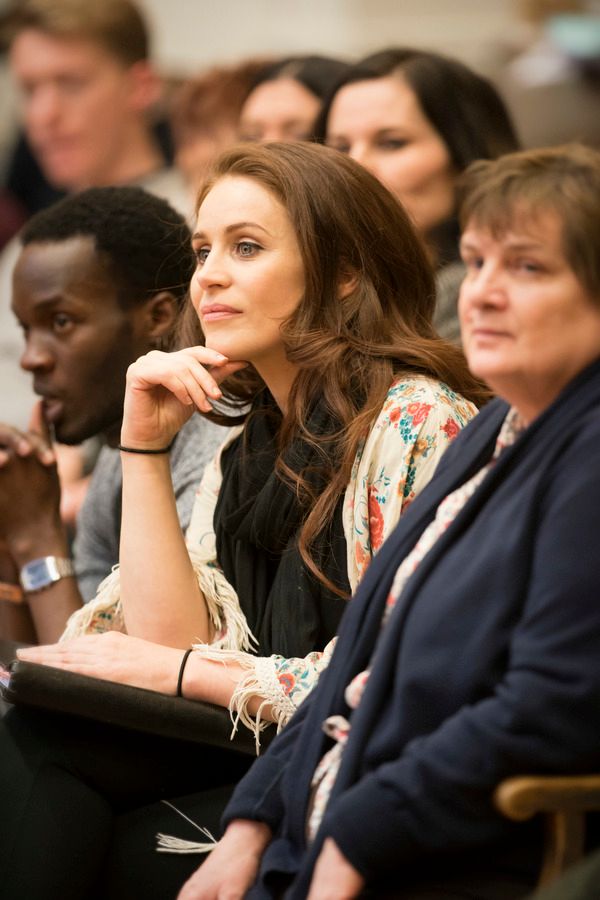 Ashley Byam, Jade Yourell and Jenny Galloway Photo