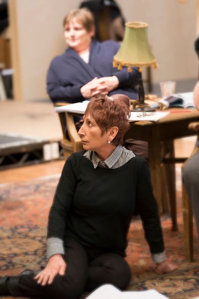 Fiz Marcus (foreground) and Jenny Galloway Photo