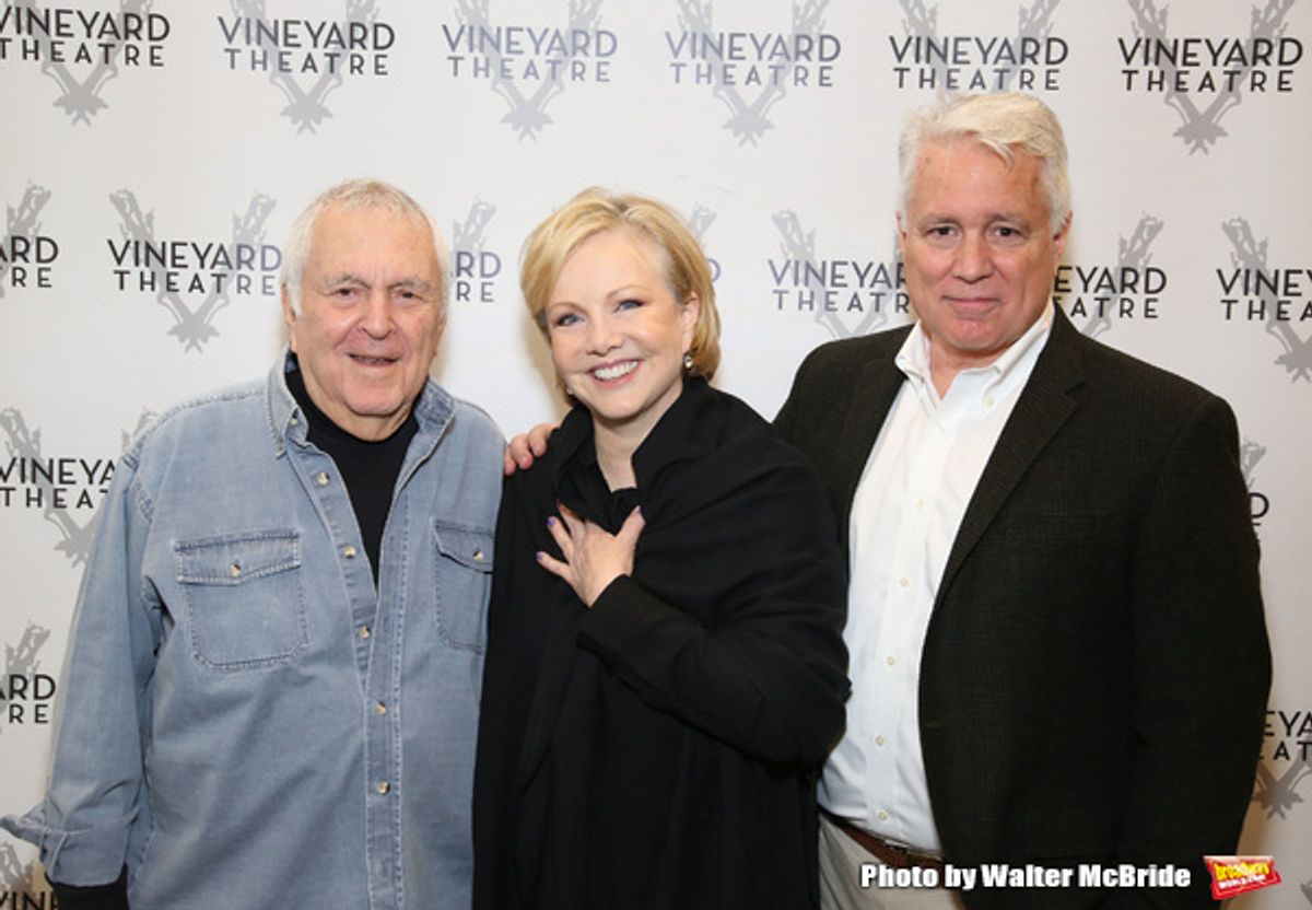 John Kander, Susan Stroman and David Thompson at 