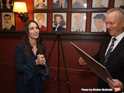 Max Klimavicius with Sara Bareilles  Photo