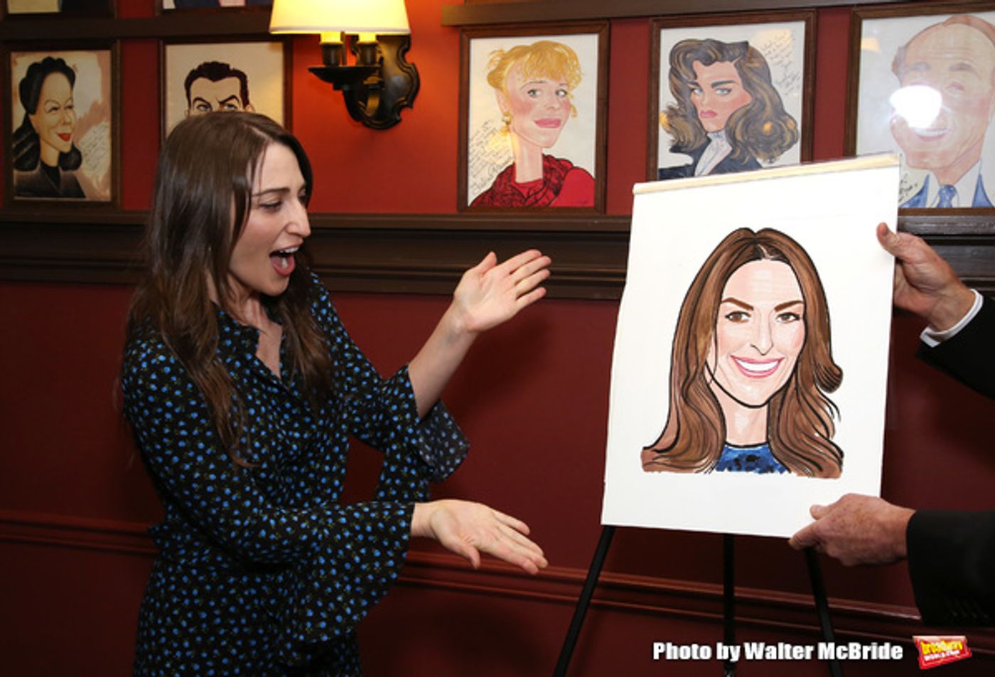 Photo Coverage: Sara Bareilles Celebrates Her Sardi's Portrait!  Image
