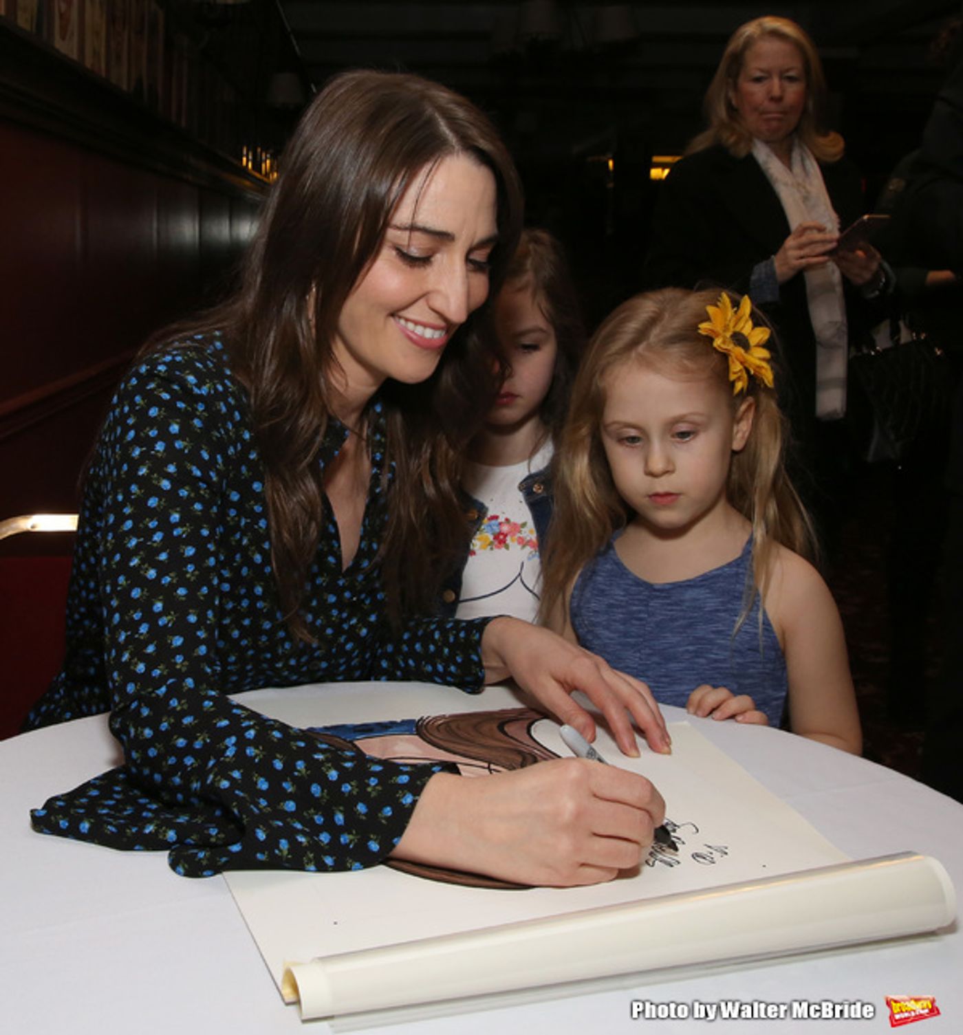 Photo Coverage: Sara Bareilles Celebrates Her Sardi's Portrait!  Image
