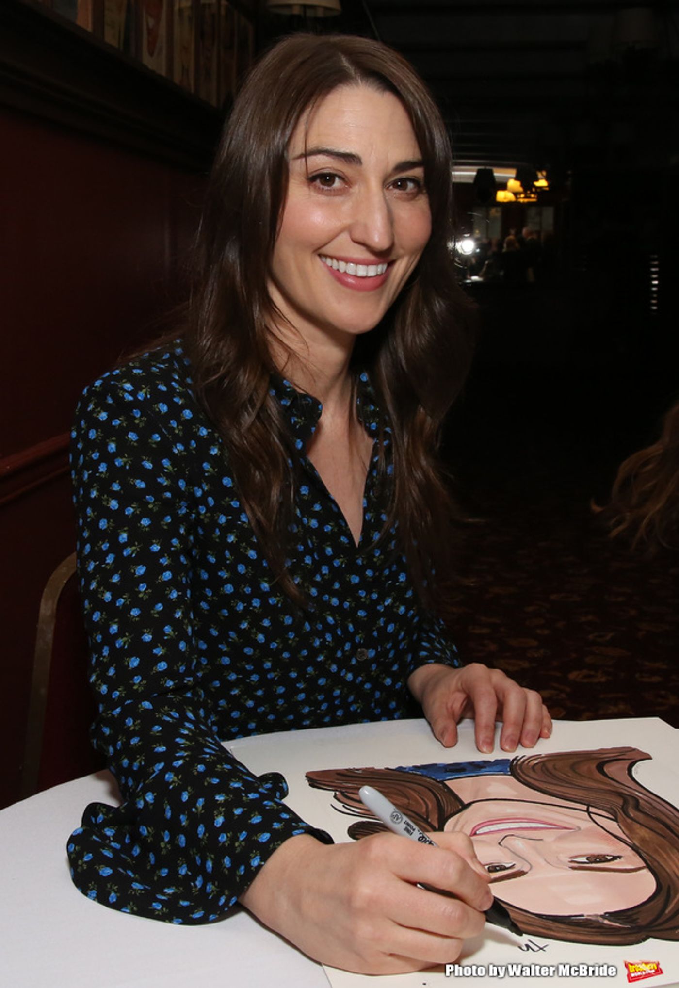 Photo Coverage: Sara Bareilles Celebrates Her Sardi's Portrait!  Image