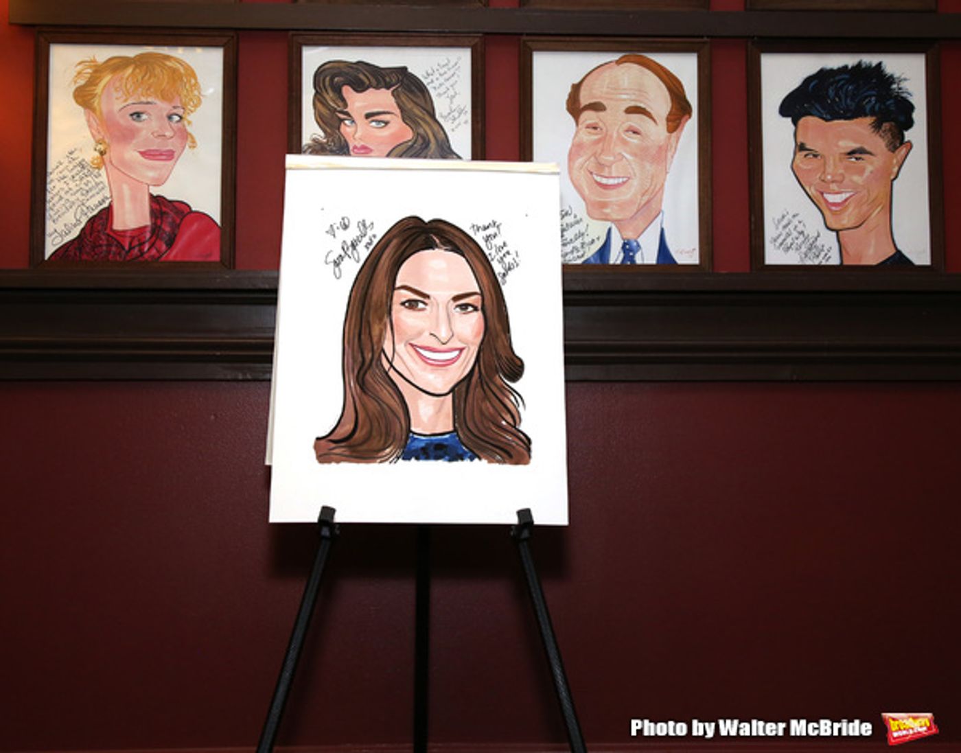 Photo Coverage: Sara Bareilles Celebrates Her Sardi's Portrait!  Image