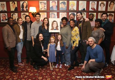 Katharine McPhee, Ben Thompson, Drew Gehling, Sara Bareilles and Natasha Yvette Willi Photo