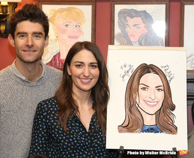 Drew Gehling and Sara Bareilles Photo
