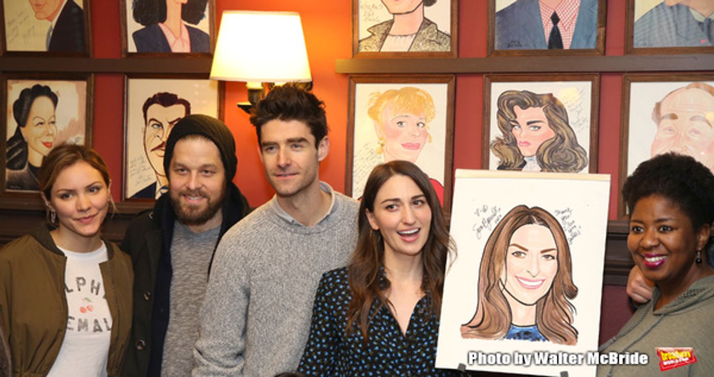 Photo Coverage: Sara Bareilles Celebrates Her Sardi's Portrait!  Image
