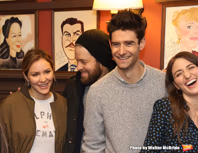 Katharine McPhee, Ben Thompson, Drew Gehling and  Sara Bareilles Photo