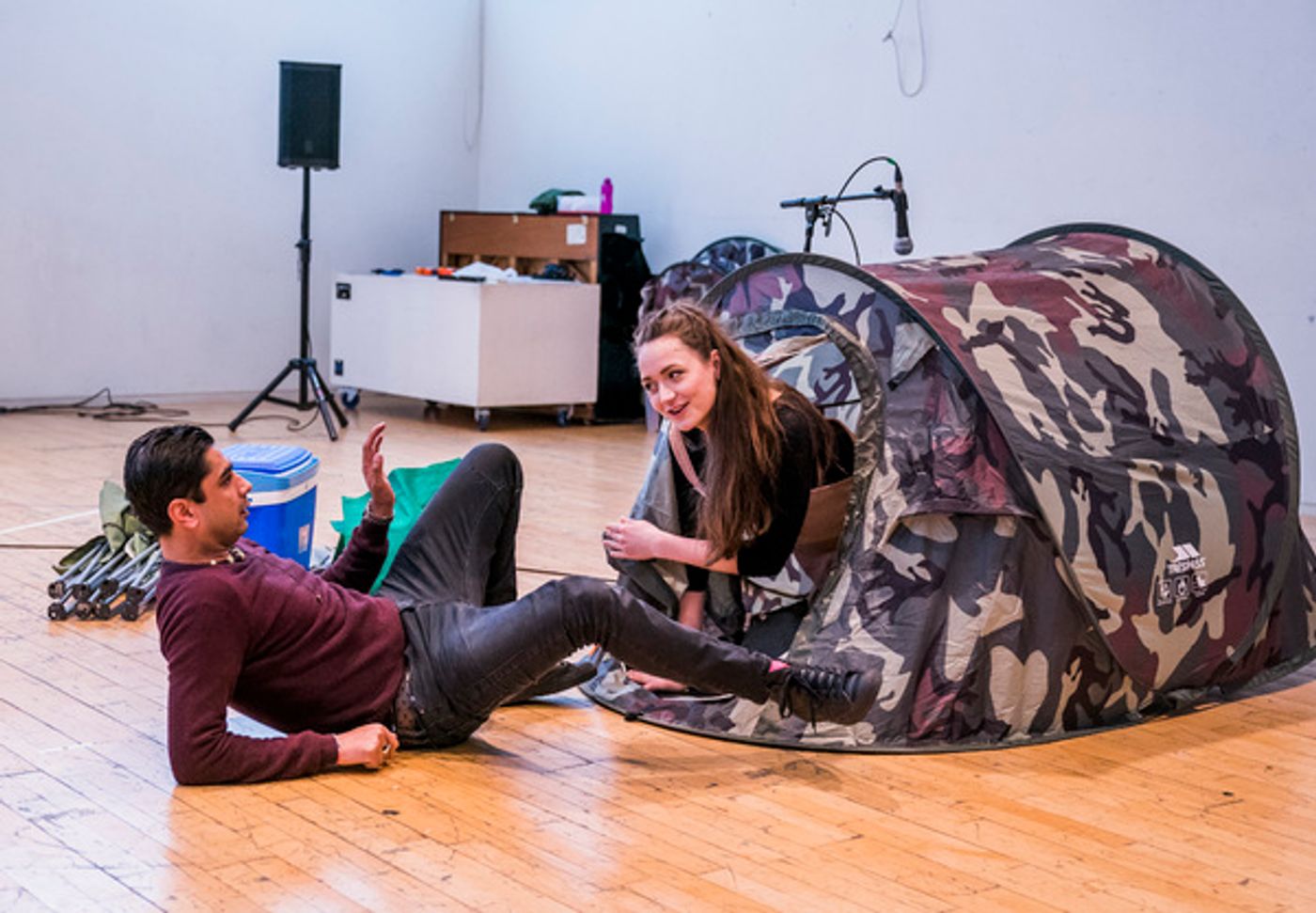 Photo Flash: Inside Rehearsal for the UK Tour of A MIDSUMMER NIGHT'S DREAM  Image