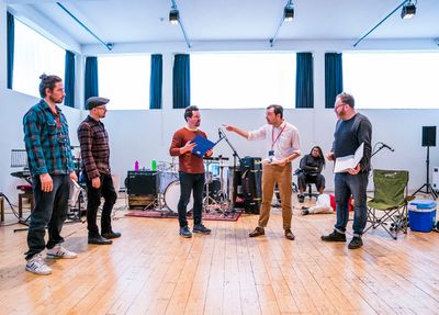 Rehearsal photographs showing A Midsummer Night's Dream @ Lyric Theatre, Hammersmith. Photo