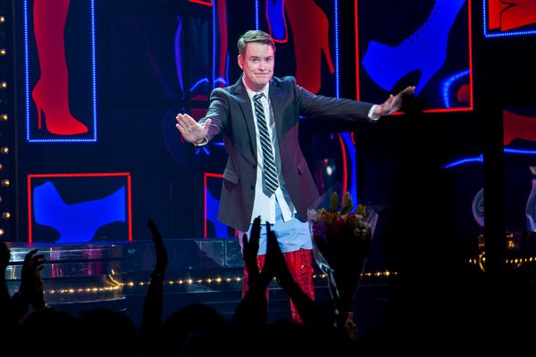 Photo Coverage: AMERICAN IDOL Alum David Cook Takes First Bows in KINKY BOOTS! — photo 3 of 22