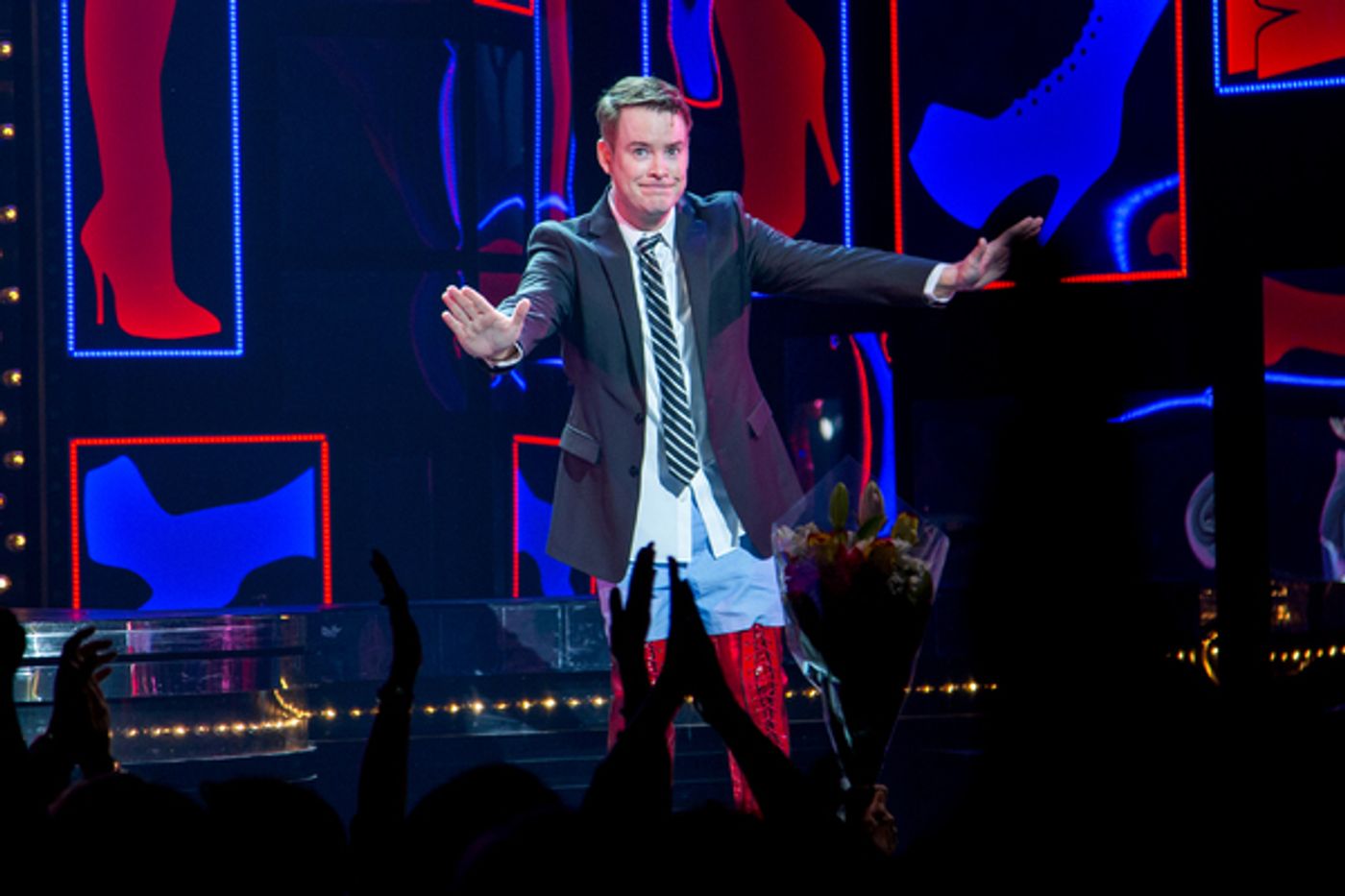 Photo Coverage: AMERICAN IDOL Alum David Cook Takes First Bows in KINKY BOOTS!  Image