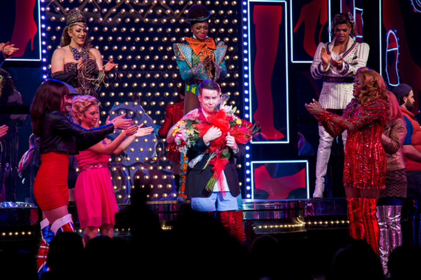 Photo Coverage: AMERICAN IDOL Alum David Cook Takes First Bows in KINKY BOOTS!  Image