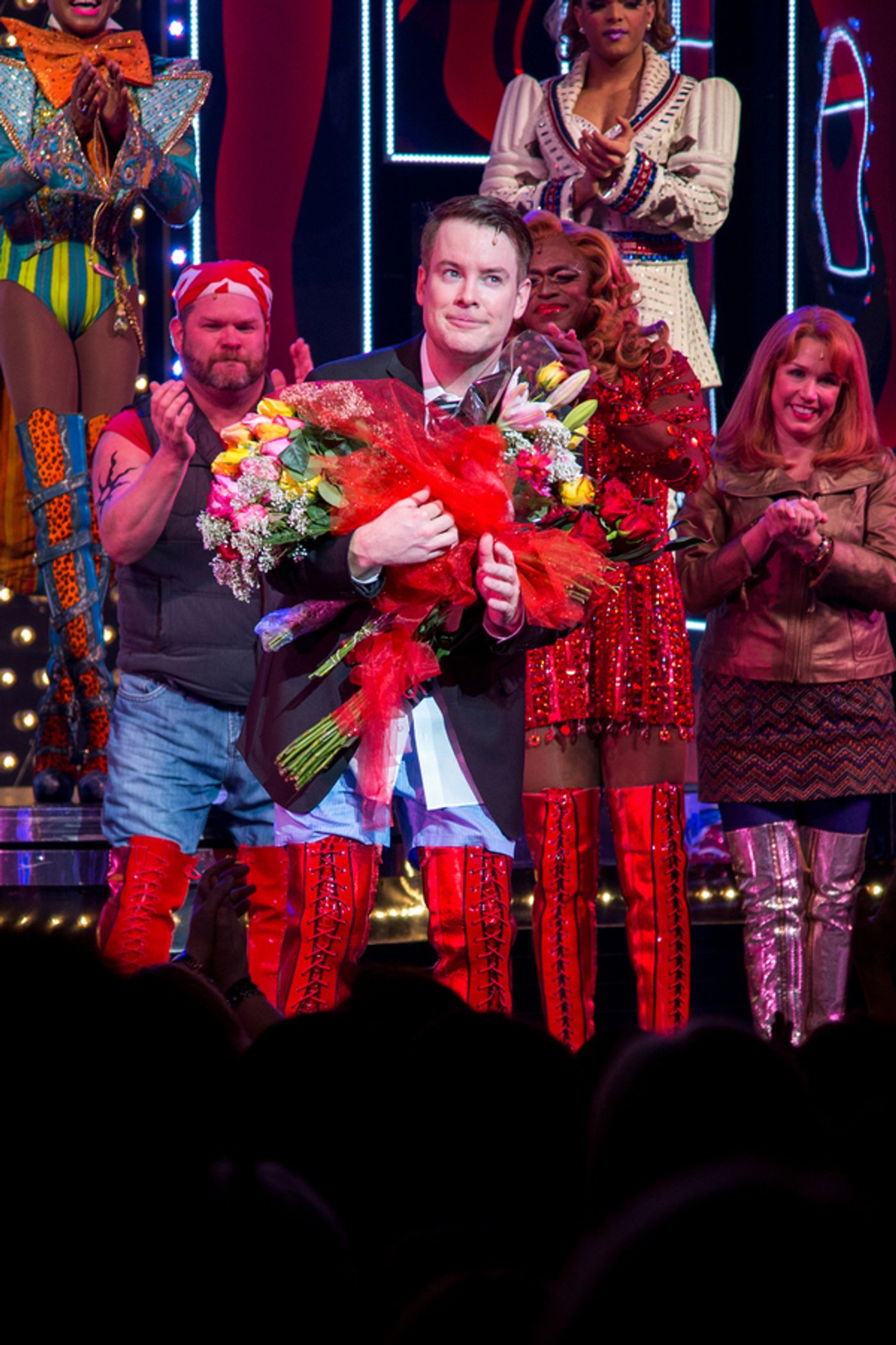 Photo Coverage: AMERICAN IDOL Alum David Cook Takes First Bows in KINKY BOOTS!  Image