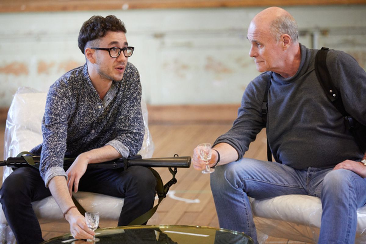 Silas Wyatt-Barke, David Rintoul at 