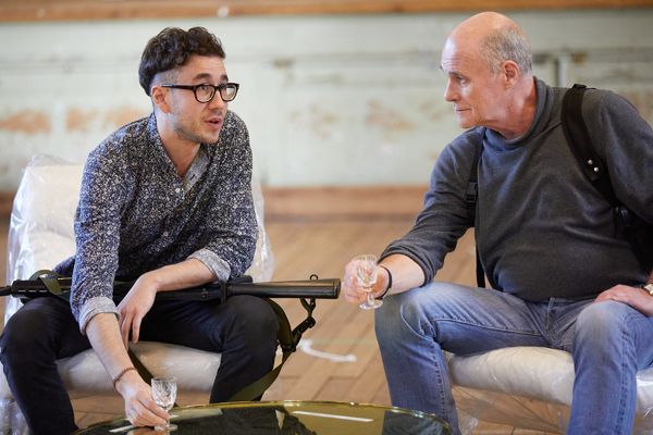 Silas Wyatt-Barke, David Rintoul Photo