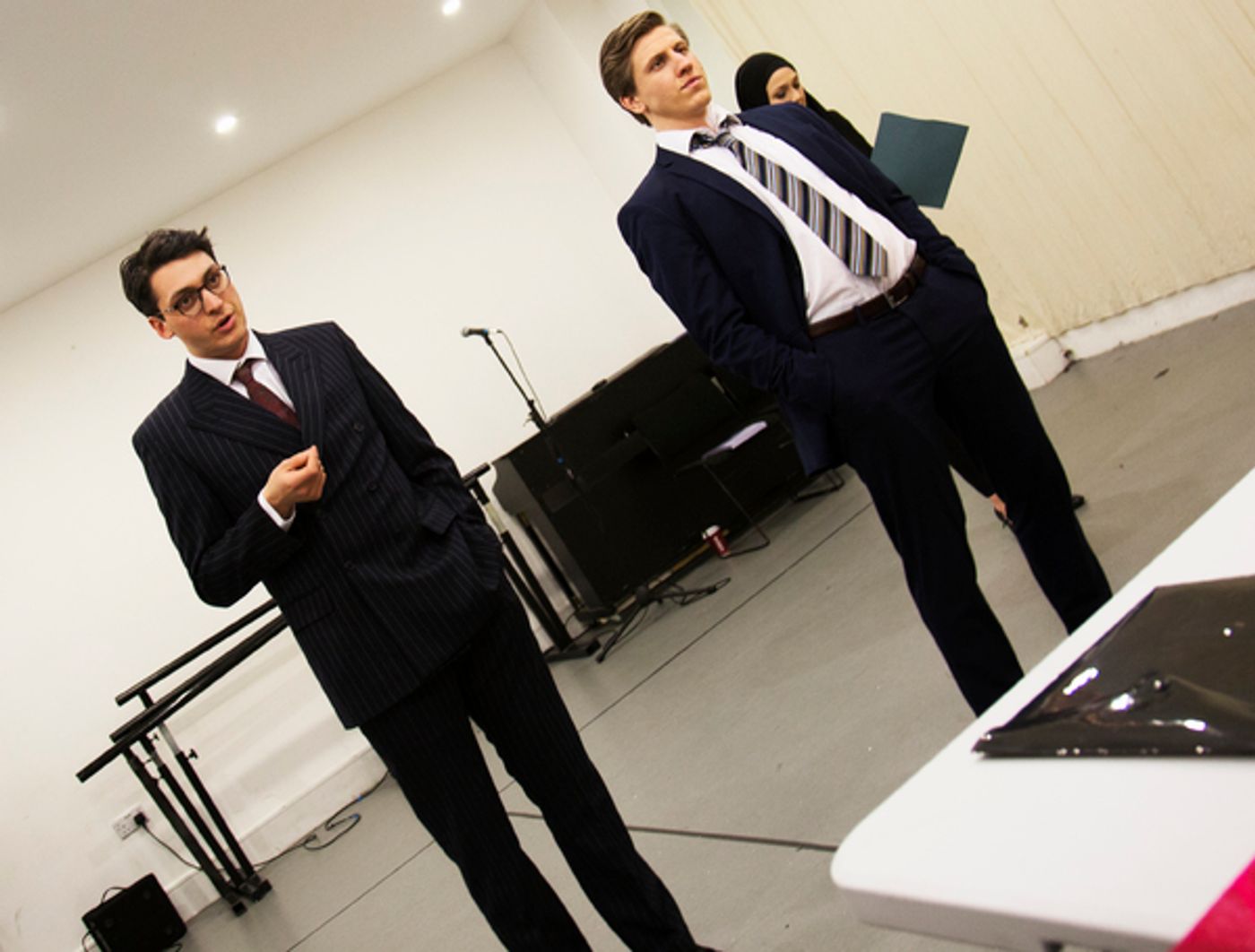 Photo Flash: Inside Rehearsals for FACELESS at Park Theatre  Image