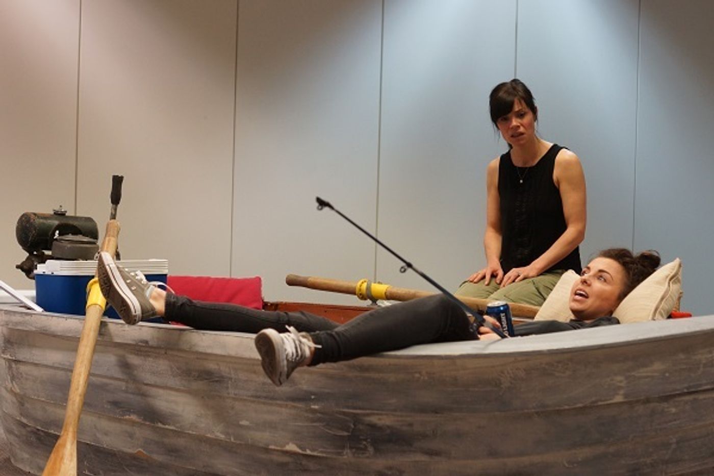 Photo Flash: Inside Rehearsals for THE GULF at the Tristan Bates Theatre  Image