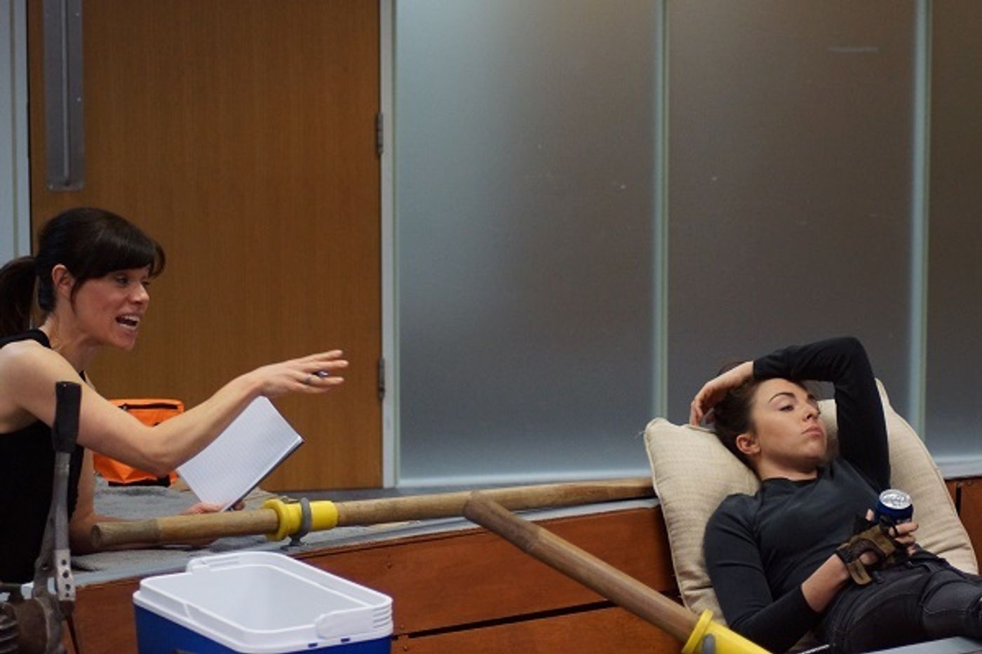 Photo Flash: Inside Rehearsals for THE GULF at the Tristan Bates Theatre  Image