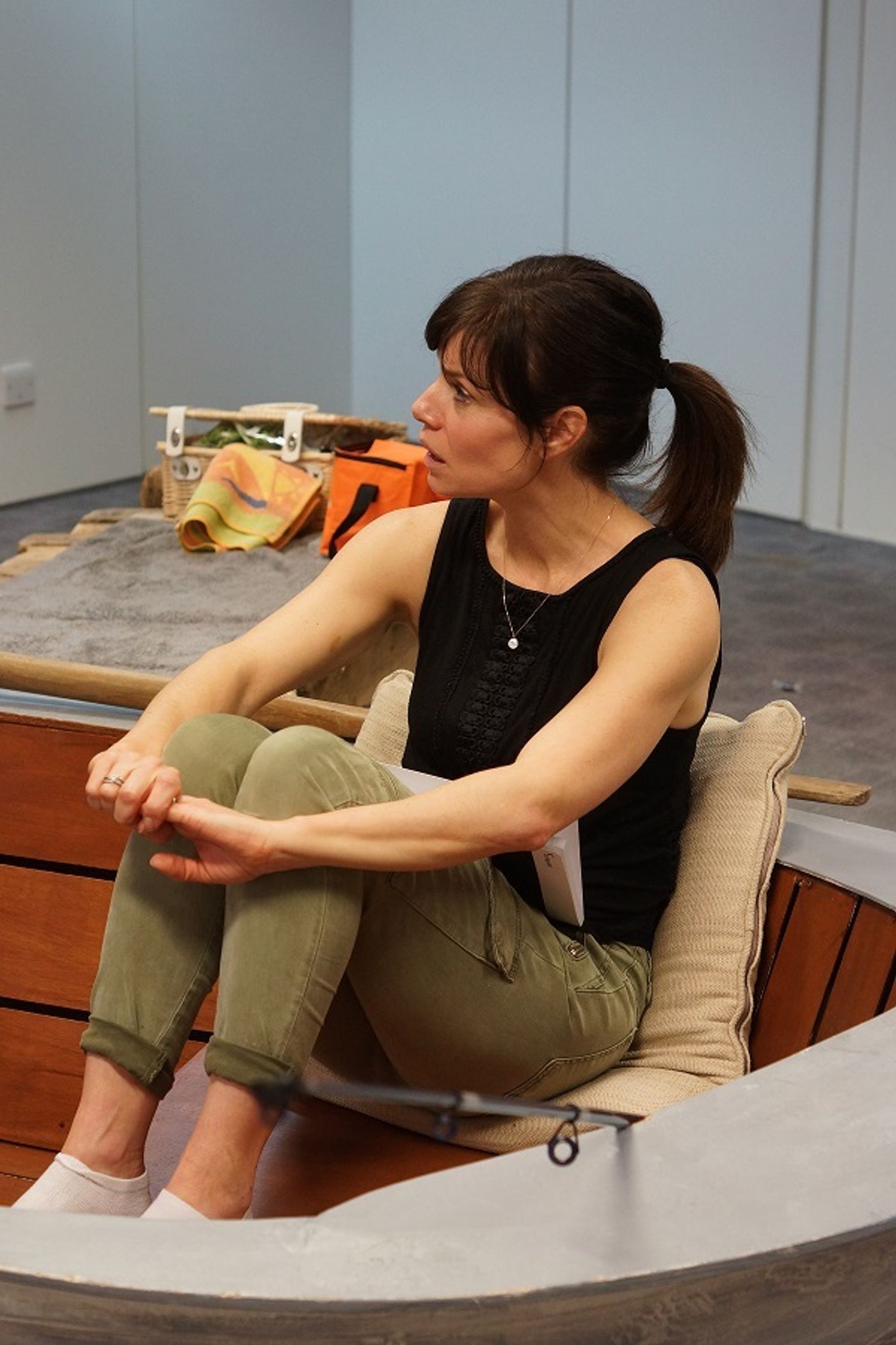 Photo Flash: Inside Rehearsals for THE GULF at the Tristan Bates Theatre  Image