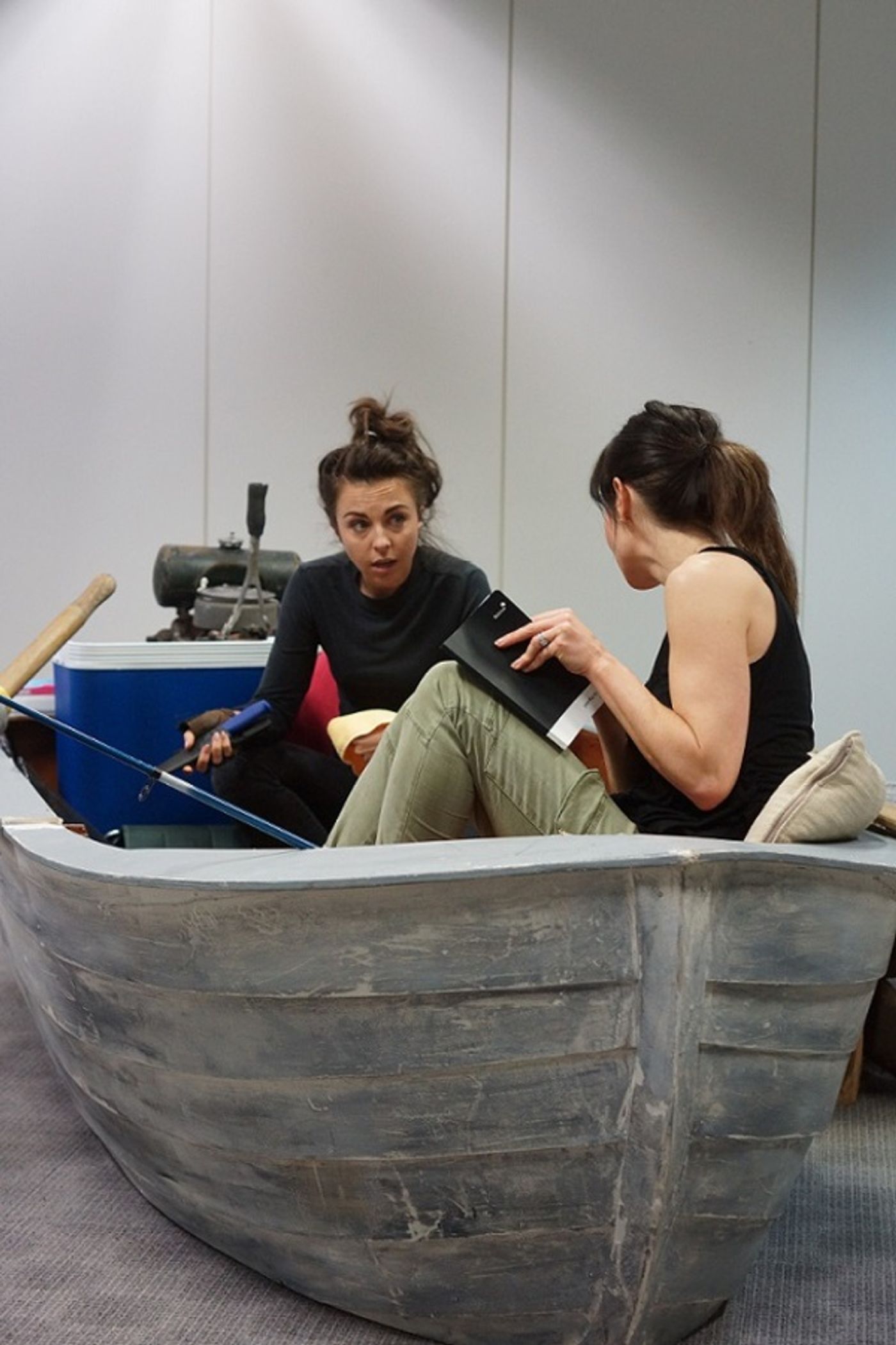 Photo Flash: Inside Rehearsals for THE GULF at the Tristan Bates Theatre  Image