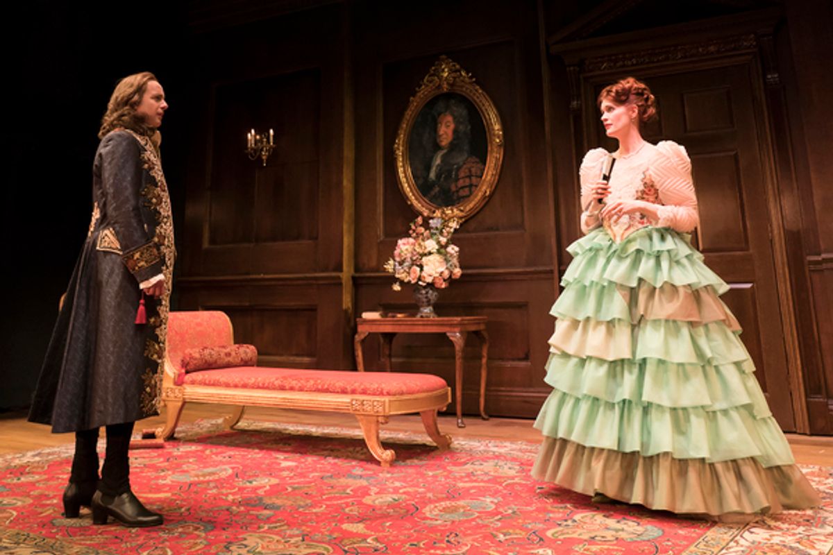 Geoffrey Streatfeild (Mirabell) and Justine Mitchell (Millament) at 