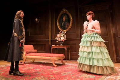 Geoffrey Streatfeild (Mirabell) and Justine Mitchell (Millament) Photo