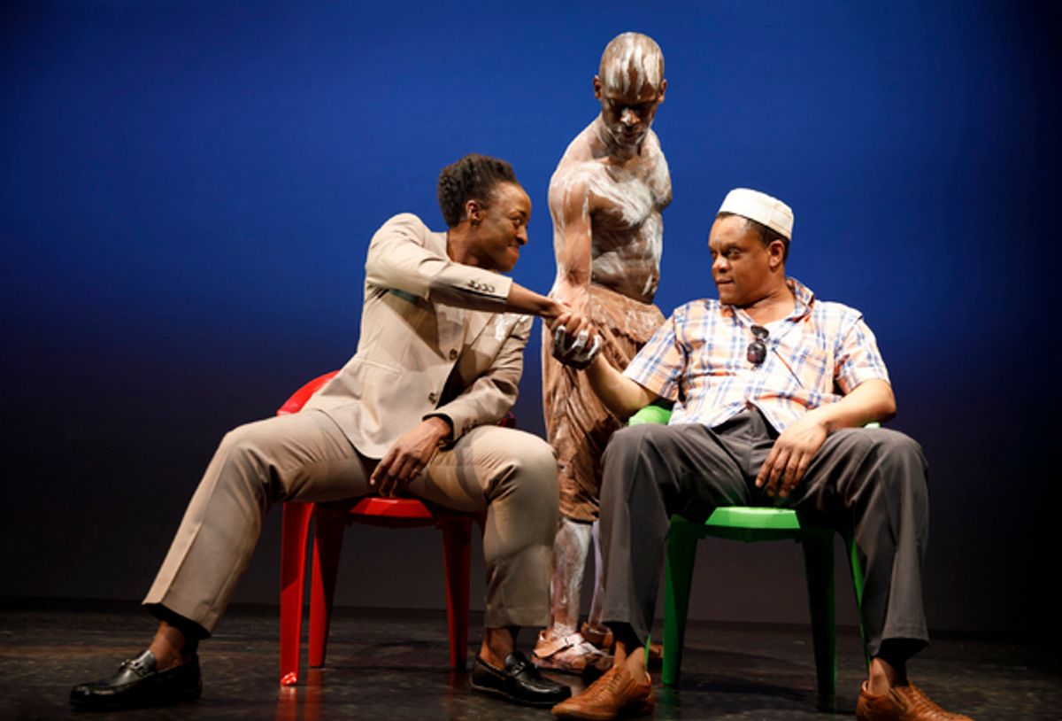 Ito Aghayere, Sahr Ngaujah, and Kevin Mambo at 