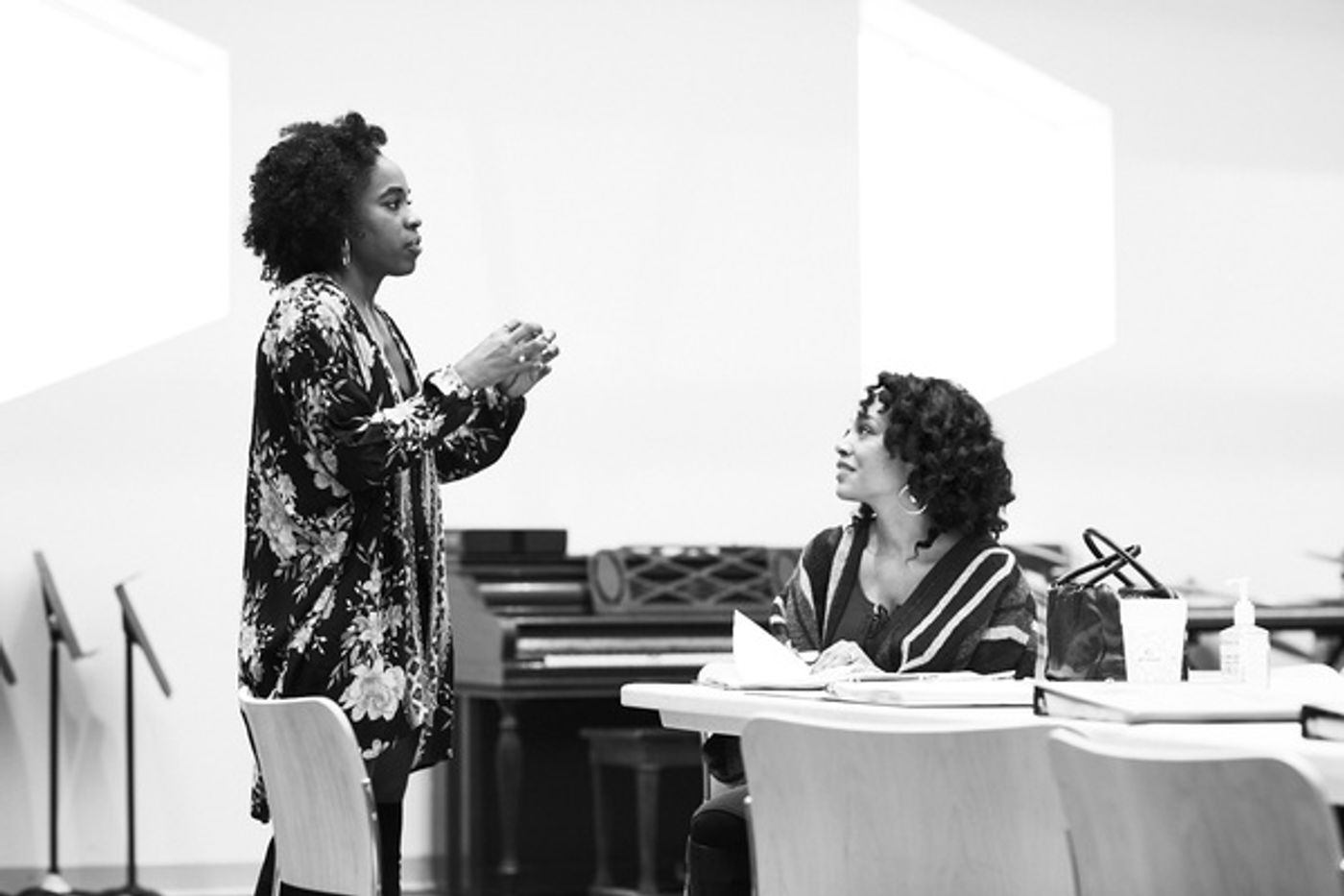 Photo Flash: In Rehearsal with the Cast of PARADISE BLUE Featuring Kristolyn Lloyd and More  Image