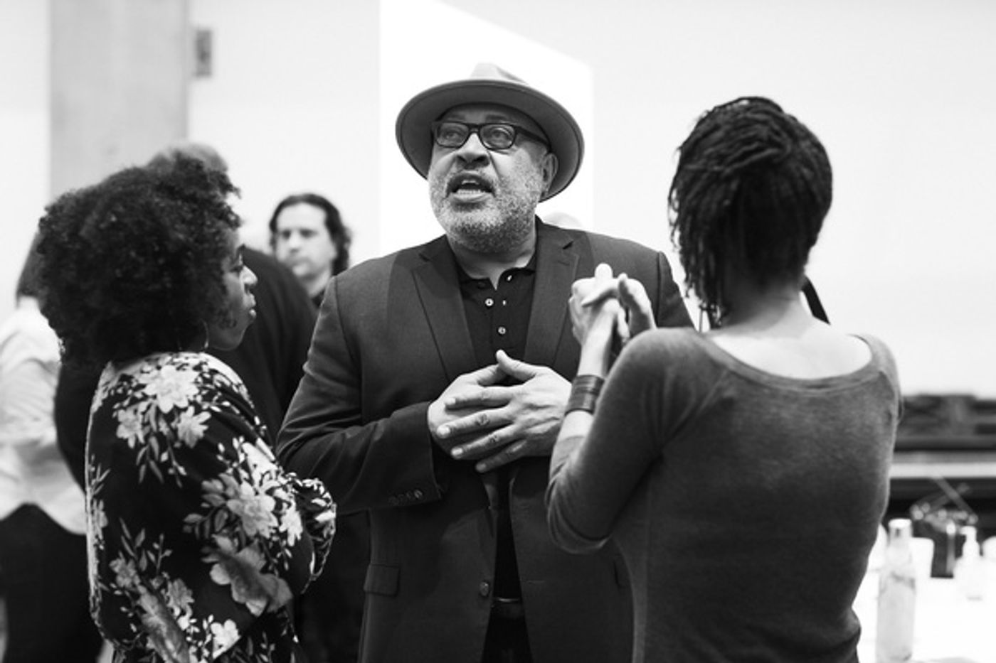 Photo Flash: In Rehearsal with the Cast of PARADISE BLUE Featuring Kristolyn Lloyd and More  Image