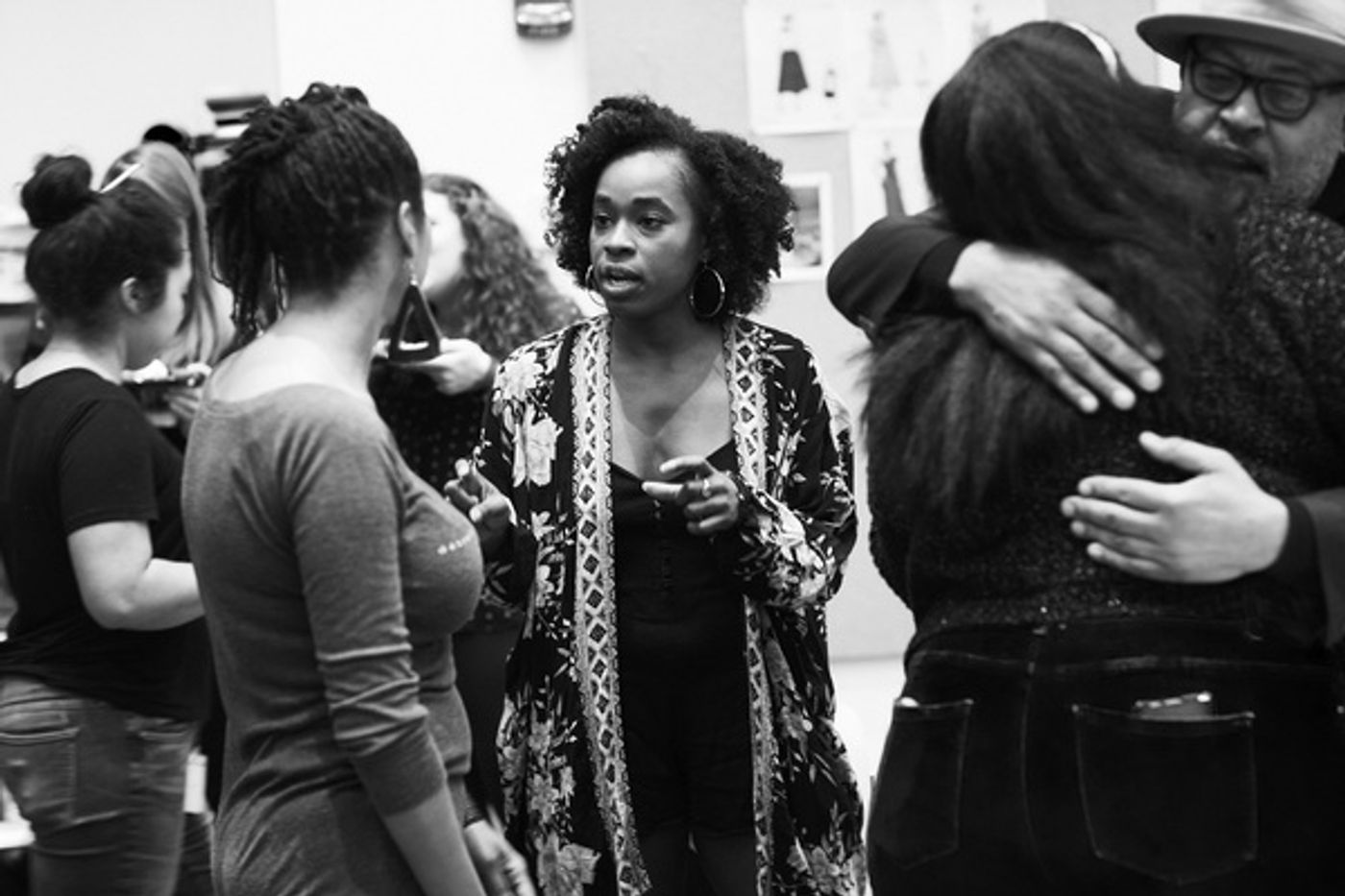 Photo Flash: In Rehearsal with the Cast of PARADISE BLUE Featuring Kristolyn Lloyd and More  Image