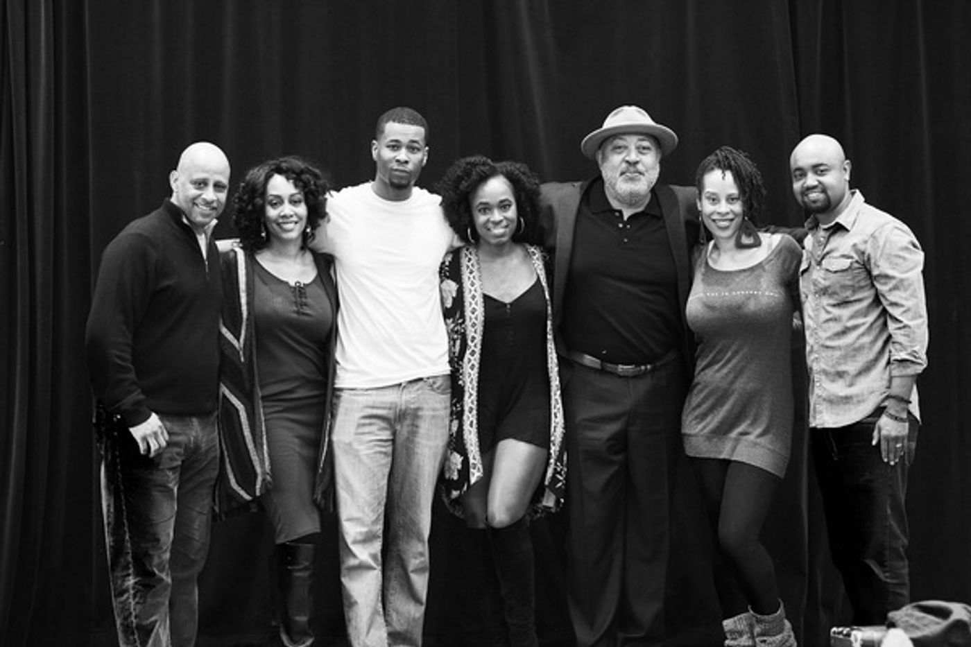 Photo Flash: In Rehearsal with the Cast of PARADISE BLUE Featuring Kristolyn Lloyd and More  Image