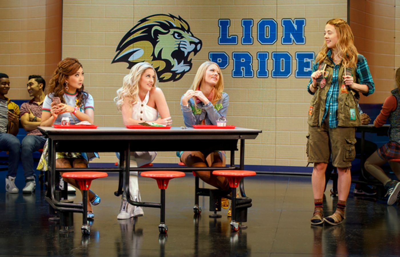 Photo Flash: Don't Be Fooled by the Pink! First Look at MEAN GIRLS on Broadway  Image