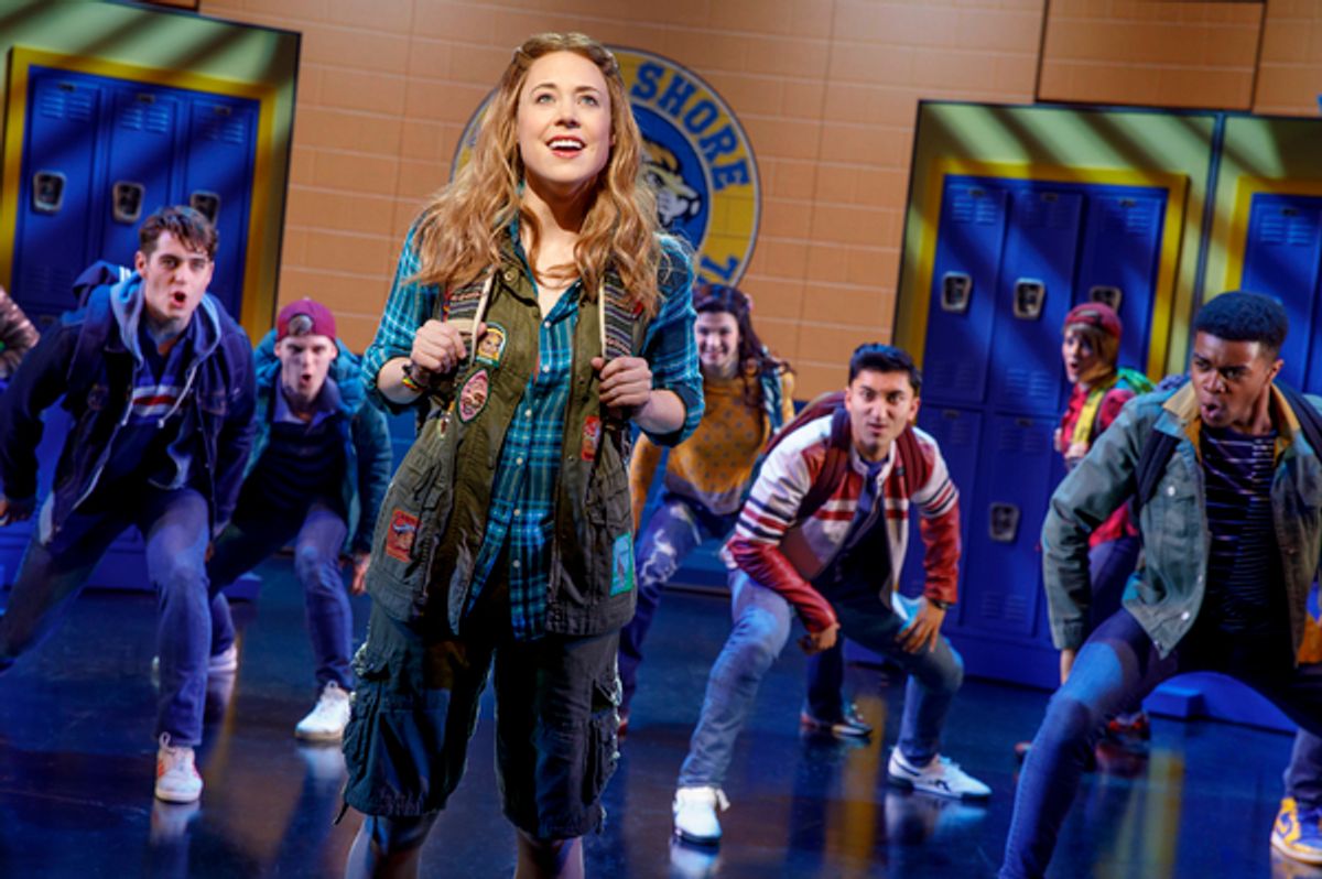 Erika Henningsen and cast at 