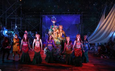 Derek Dixon (King Triton), Ensemble Photo