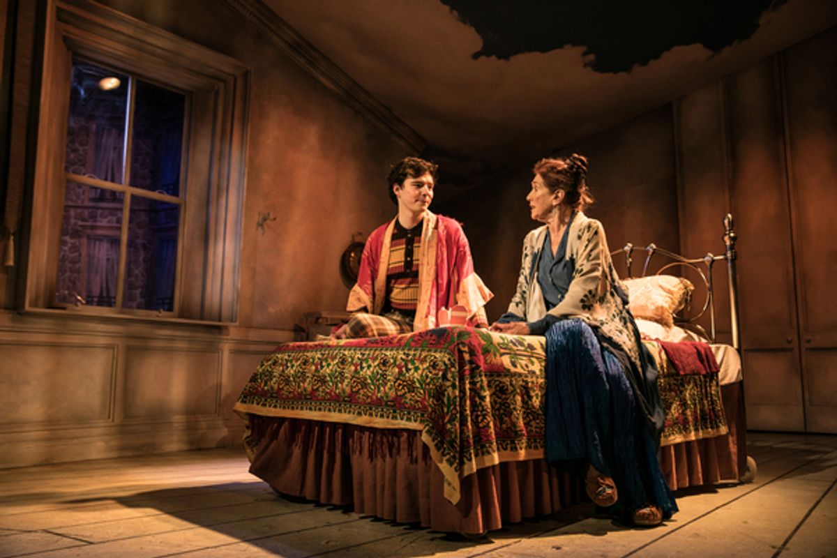 Linda Marlowe and Patrick Walshe McBride at 