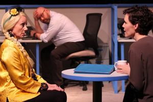 Dealing with the creative types.
Laura Bellomy, Curtis Barber and Katherine Rinaldi @ BroadwayWorld Dealing with the creative types.
Laura Bellomy, Curtis Barber and Katherine Rinaldi Photo