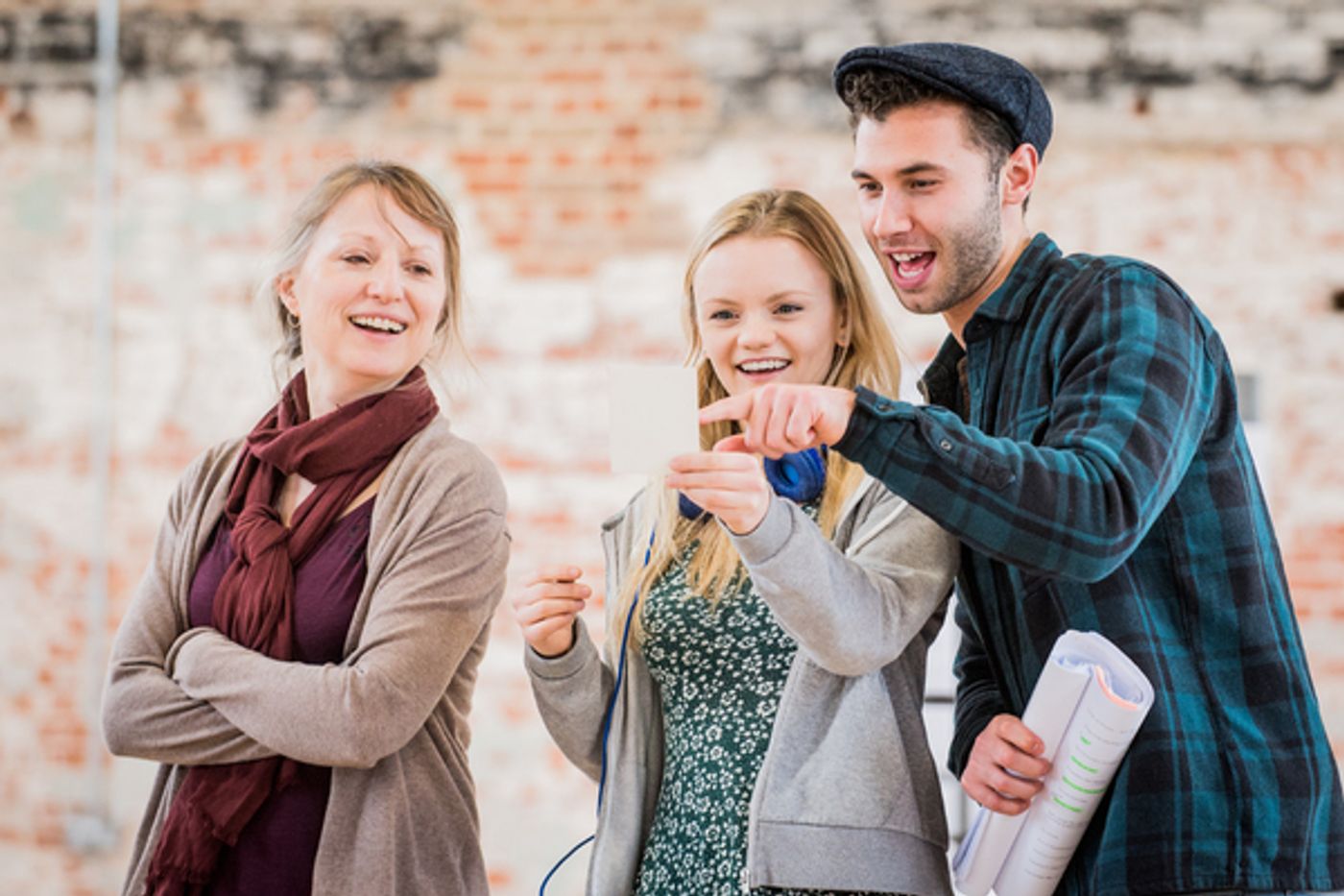 Photo Flash: Inside Rehearsal for PIECES OF STRING at Mercury Theatre Colchester Photo Flash: Inside Rehearsal for PIECES OF STRING at Mercury Theatre Colchester Image