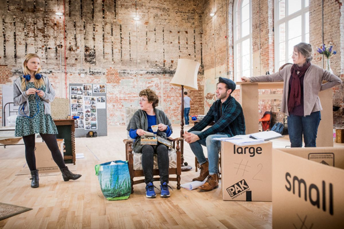 Ella Dunlop, Marilyn Cutts, Andy Coxon, Carol Starks at 