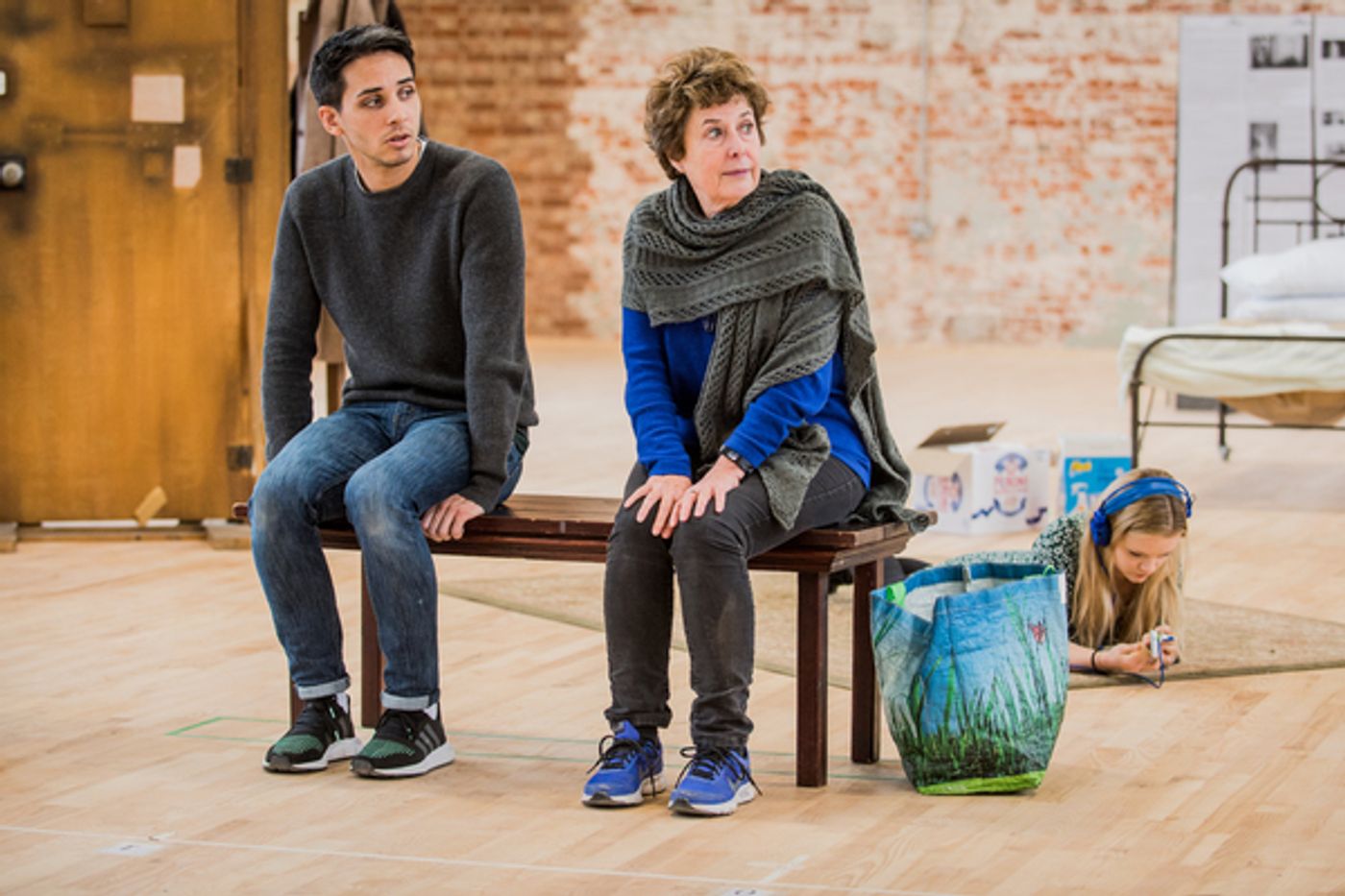 Photo Flash: Inside Rehearsal for PIECES OF STRING at Mercury Theatre Colchester  Image