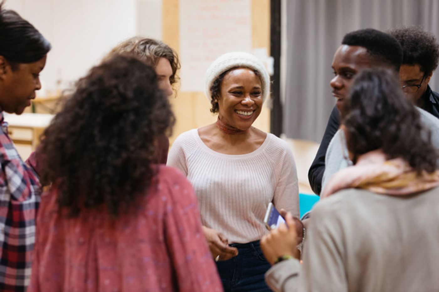 Photo Flash: In Rehearsal with the National's NINE NIGHT  Image